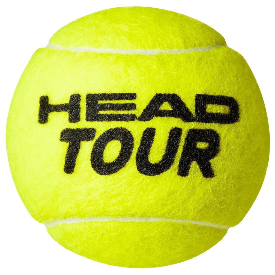 Fast Tennis Balls Tour 4-Pack, Yellow, No Color, large image number 4