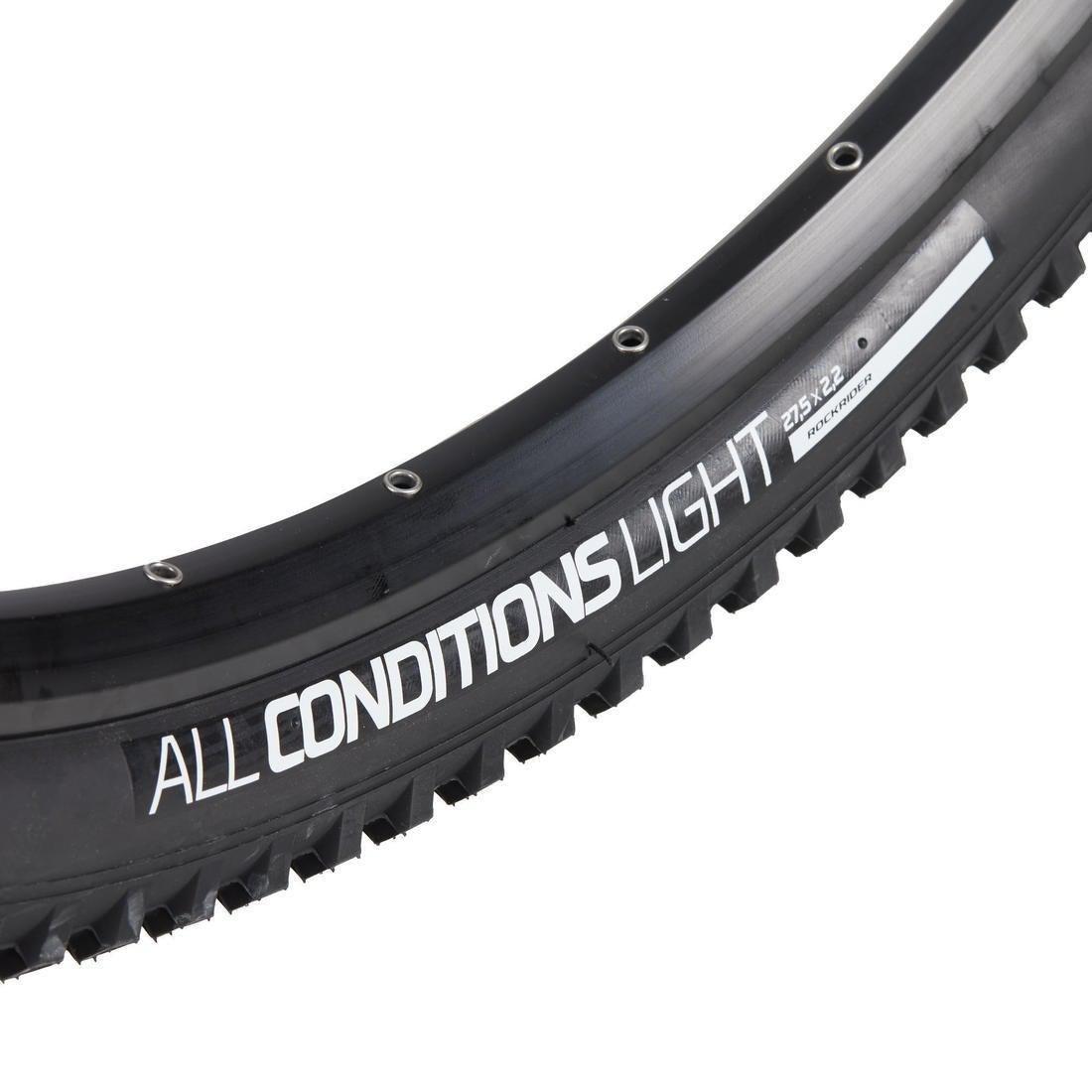 ROCKRIDER Tyre 27.5X2.2 All Conditions Soft Tube Type Mountain