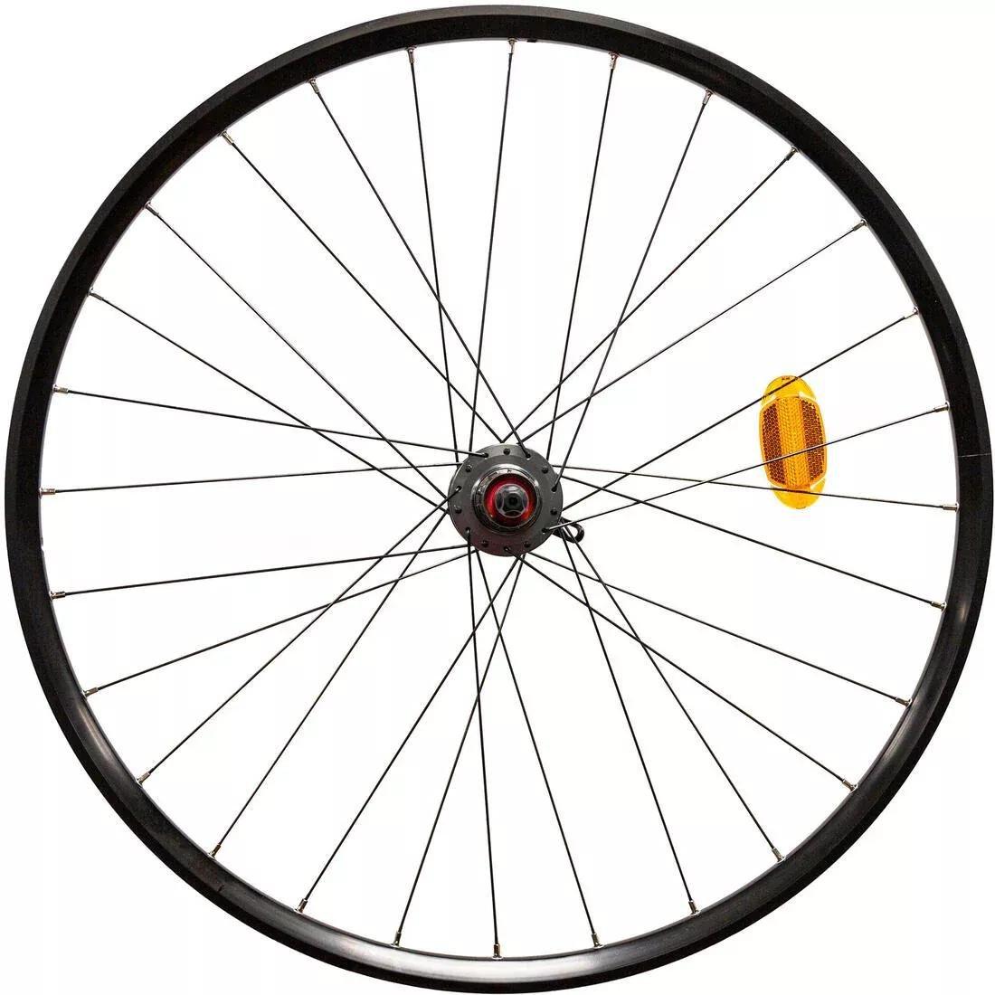 27.5x23c Double-Walled QR Cassette Disc Brake TC Mountain Bike Rear Wheel, No Color, large image number 0