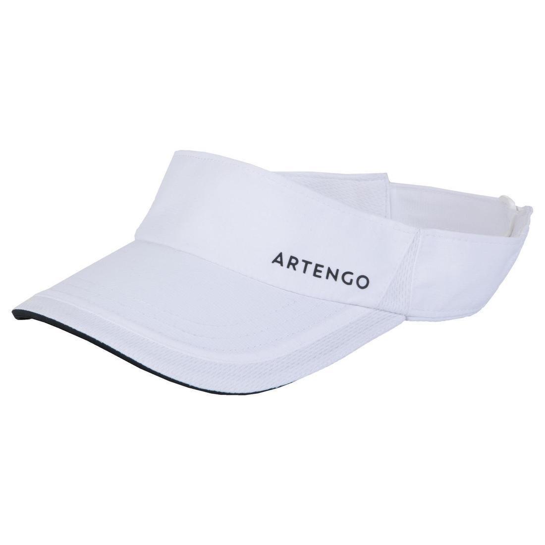 Tennis Visor Tv 100, White, No Color, medium