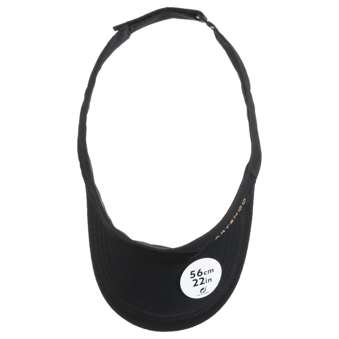 ARTENGO - Tennis Visor Tv100 , Black