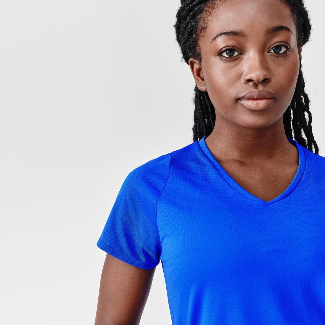 Run Dry Women's Running T-Shirt, Blue, , large image number 4