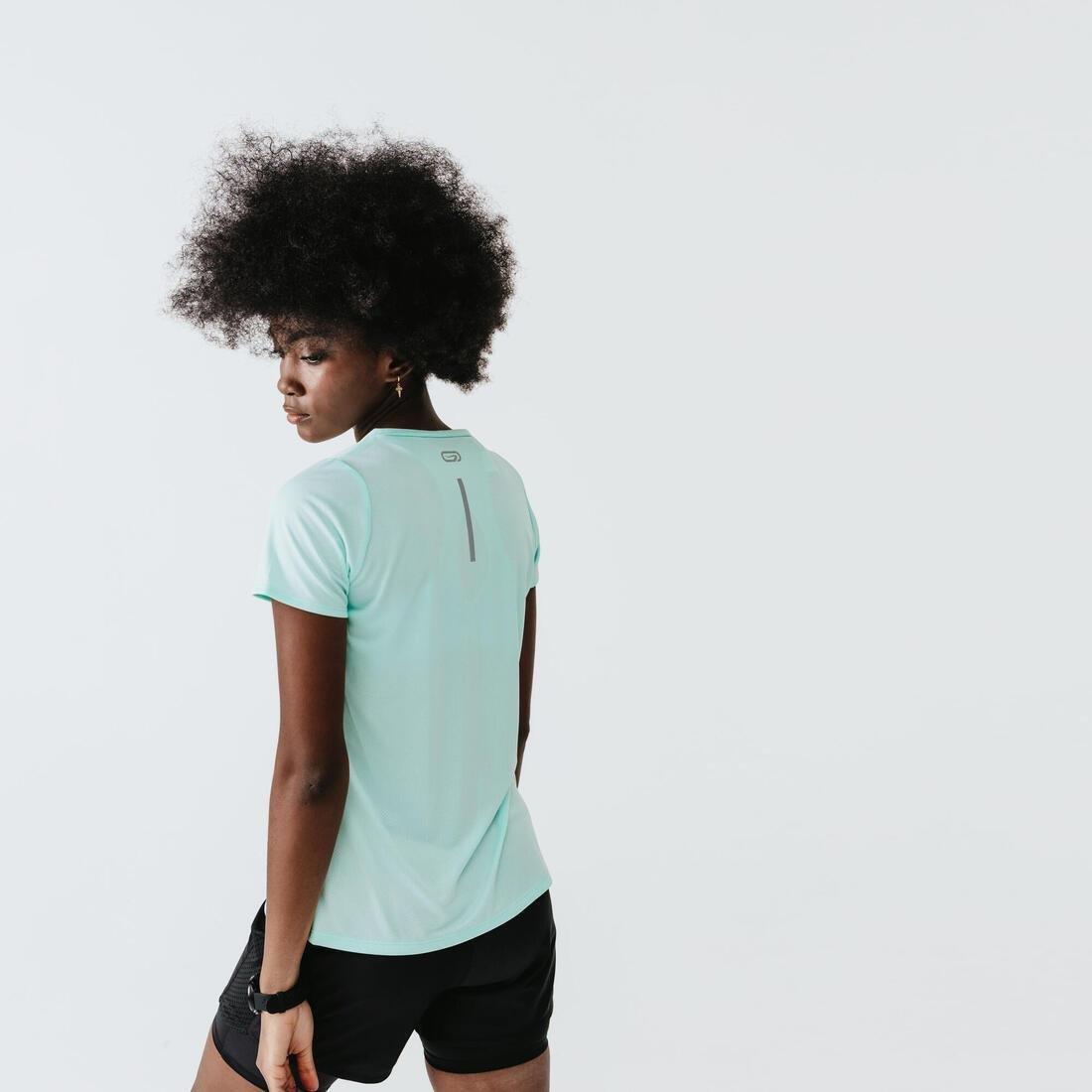 Run Dry Women's Running T-Shirt, Blue, , large image number 5