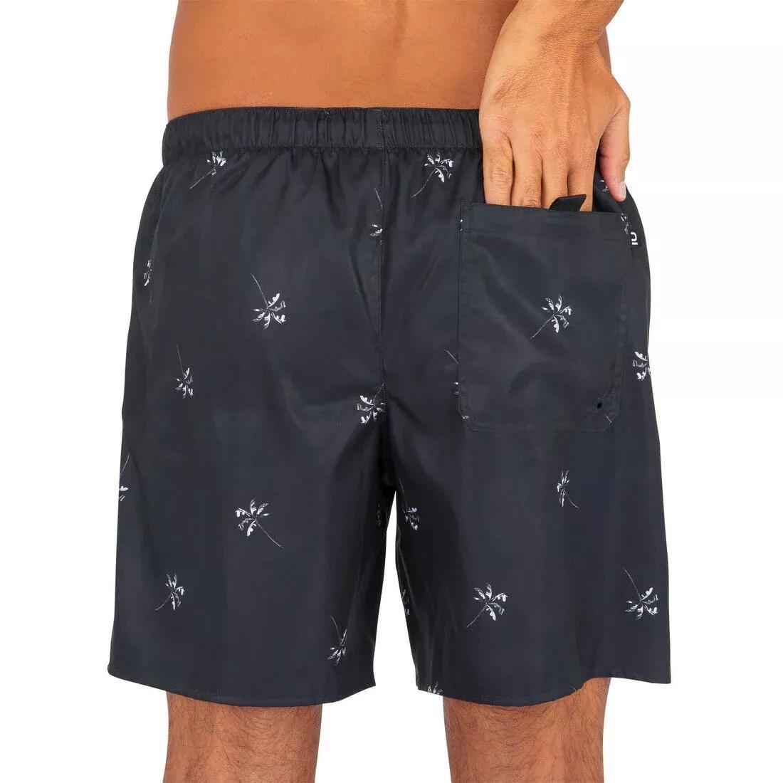 Short Surfing Boardshorts Sqare, Petrol Blue, , large image number 7