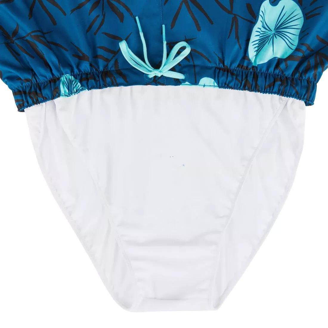 Short Surfing Boardshorts Sqare, Petrol Blue, , large image number 12