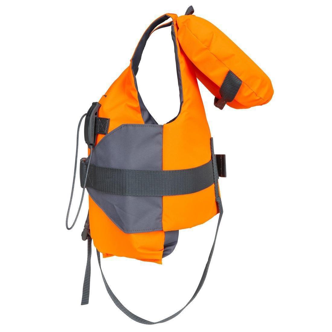 Kids Unisex Life Jacket - Lj100N Easy Jr 15-40 Kg, Orange, , large image number 3
