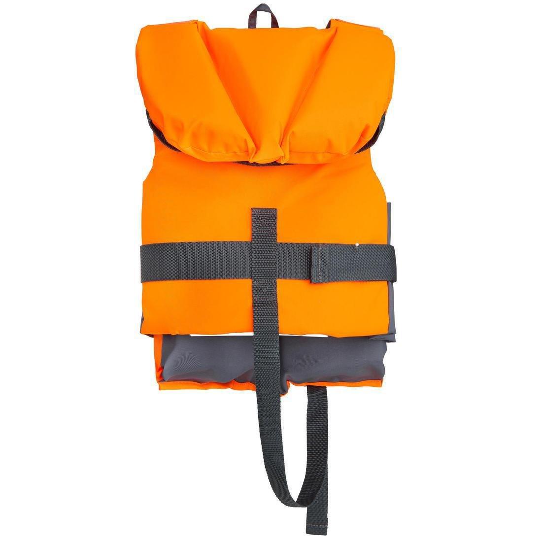 Kids Unisex Life Jacket - Lj100N Easy Jr 15-40 Kg, Orange, , large image number 4