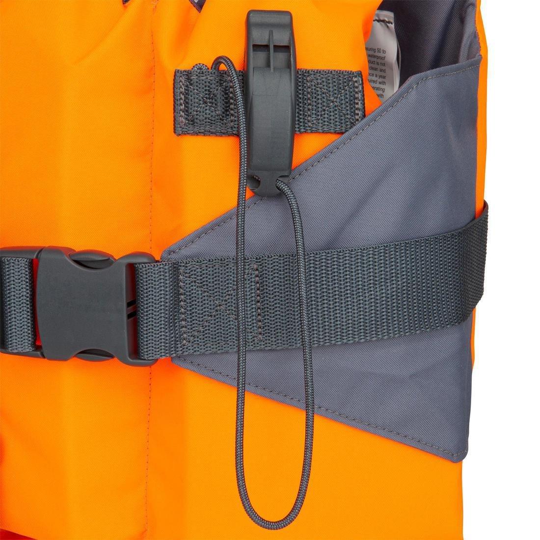Kids Unisex Life Jacket - Lj100N Easy Jr 15-40 Kg, Orange, , large image number 7