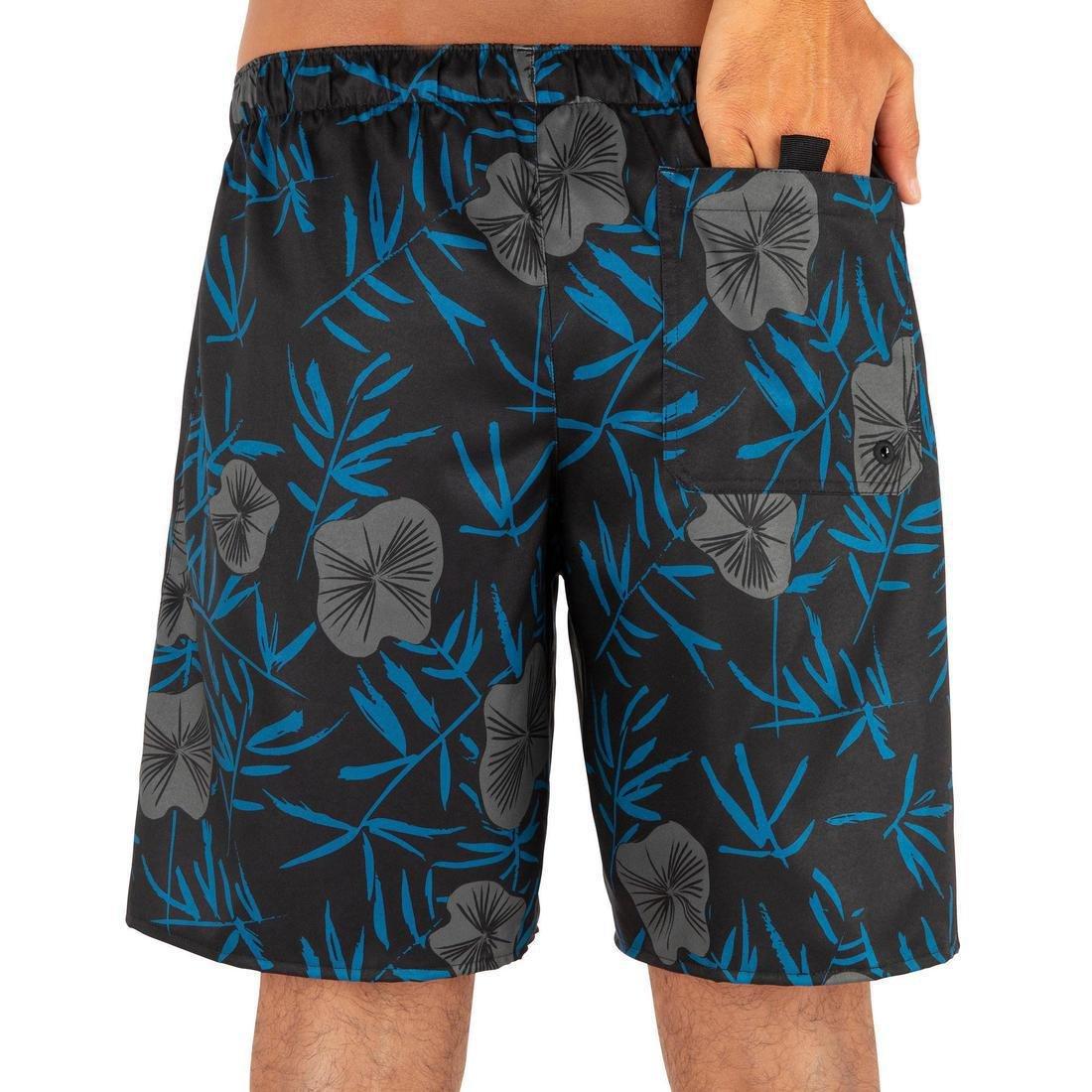 100 Standard Surfing Boardshorts, Newwaves, Black, No Color, large image number 4