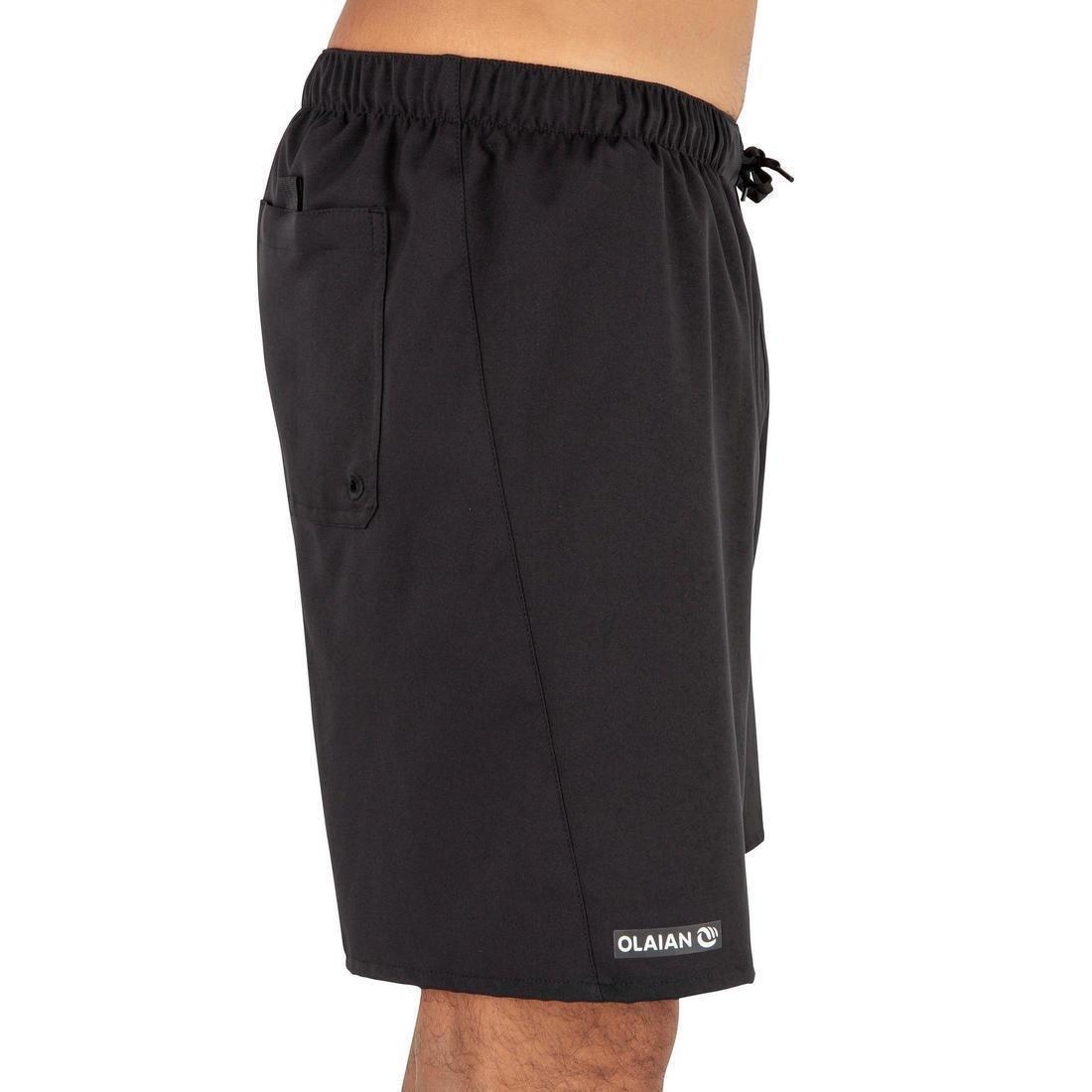 100 Standard Surfing Boardshorts, Newwaves, Black, No Color, large image number 11