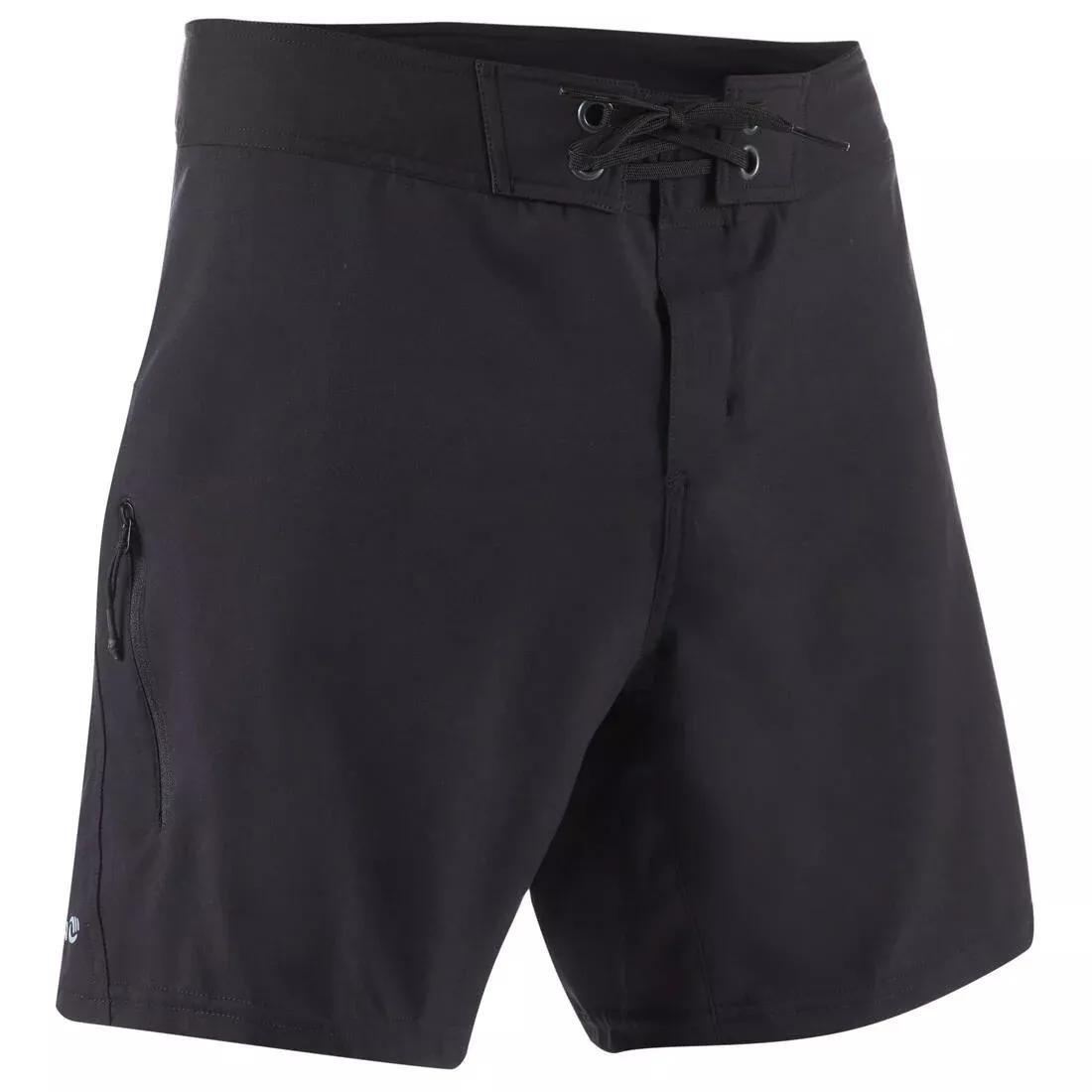Surfing Short Boardshorts - Summer 500, Black, No Color, large image number 8