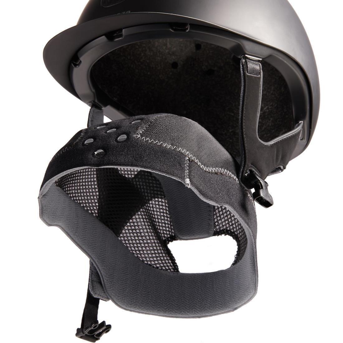 FOUGANZA - Adult And Kids Horse Riding Helmet - 520, Black