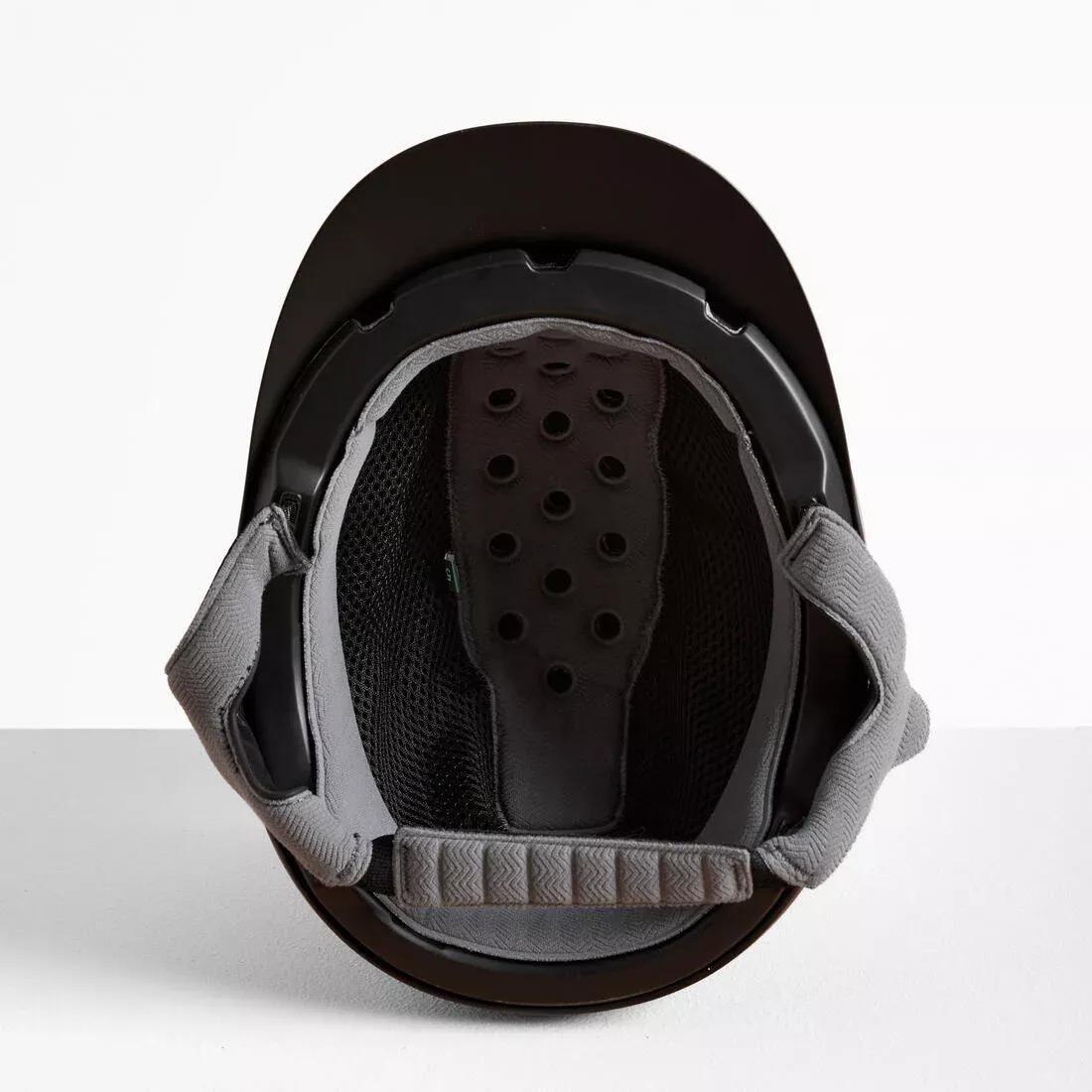 Adult/Kids' Horse Riding Helmet 520 - Matte, asphalt grey, , large image number 10