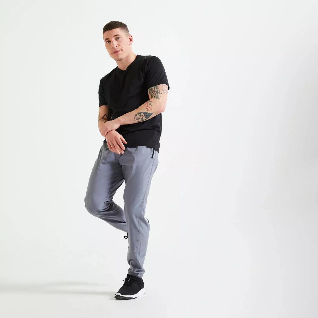 Eco-Friendly Fitness Bottoms, Blue, No Color, medium