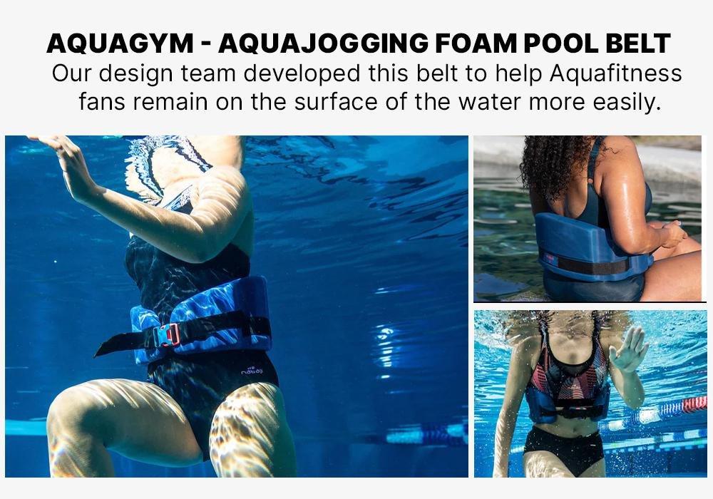 Aquafitness - Aquajogging foam belt - blue, Petrol Blue, , large image number 17