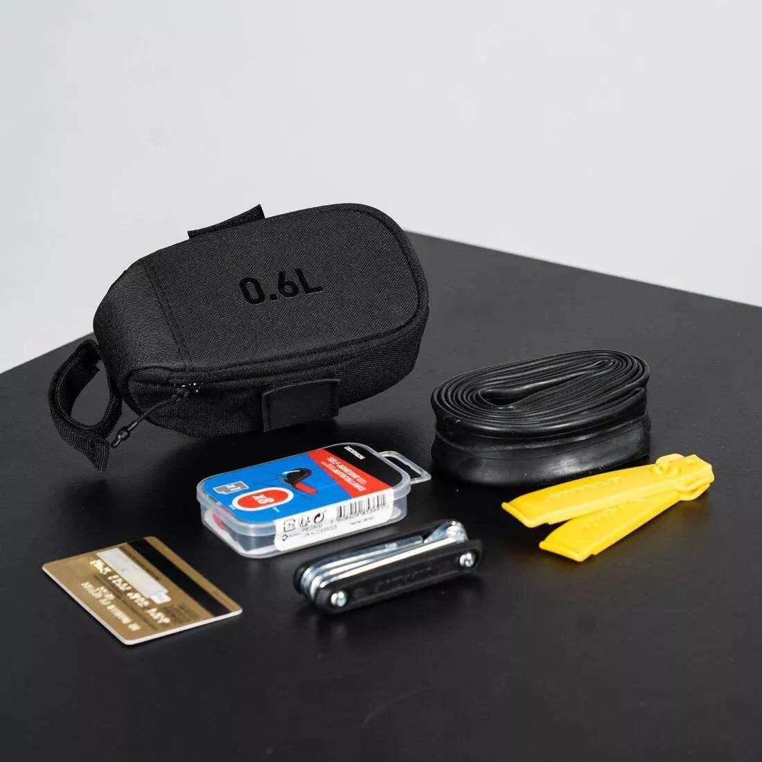 BLACK Saddle Bag Easy M 0.6L, No Color, large image number 4