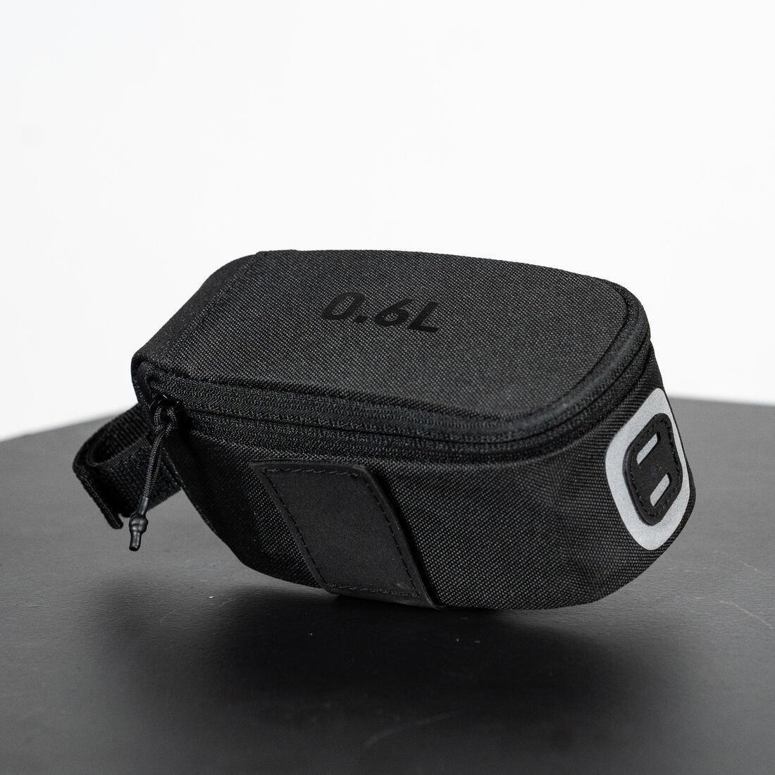 BLACK Saddle Bag Easy M 0.6L, No Color, large image number 10