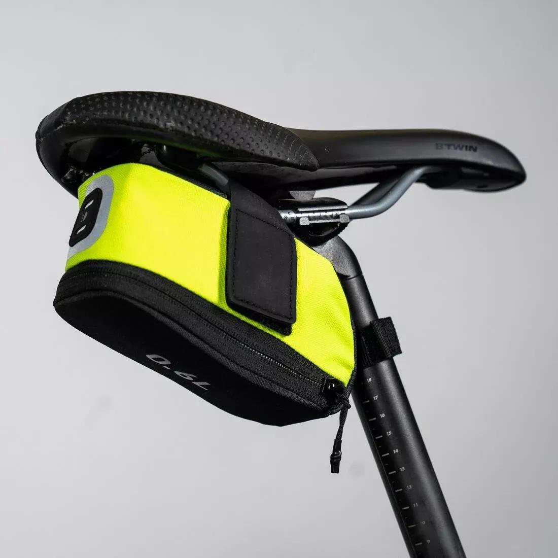 FLUO NEON YELLOW Saddle Bag Easy M 0.6L, No Color, large image number 5