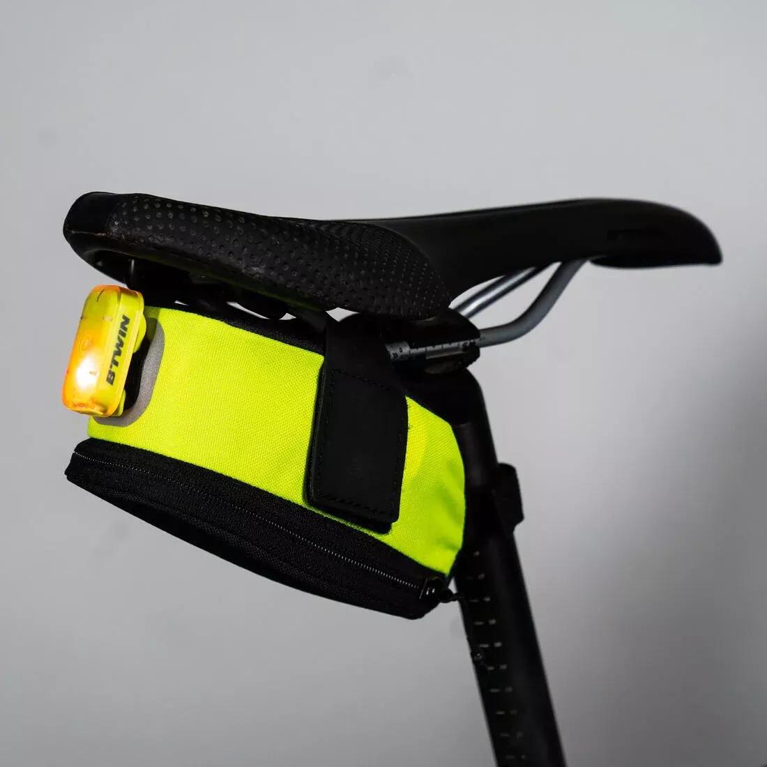FLUO NEON YELLOW Saddle Bag Easy M 0.6L, No Color, large image number 8