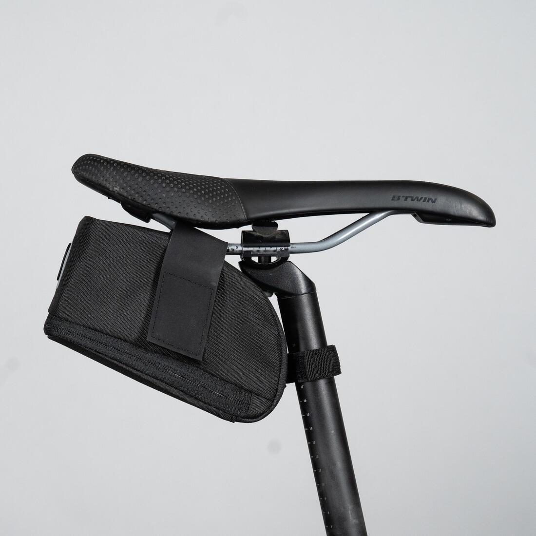 BLACK 1L Saddle Bag Easy L - Black, No Color, large image number 0