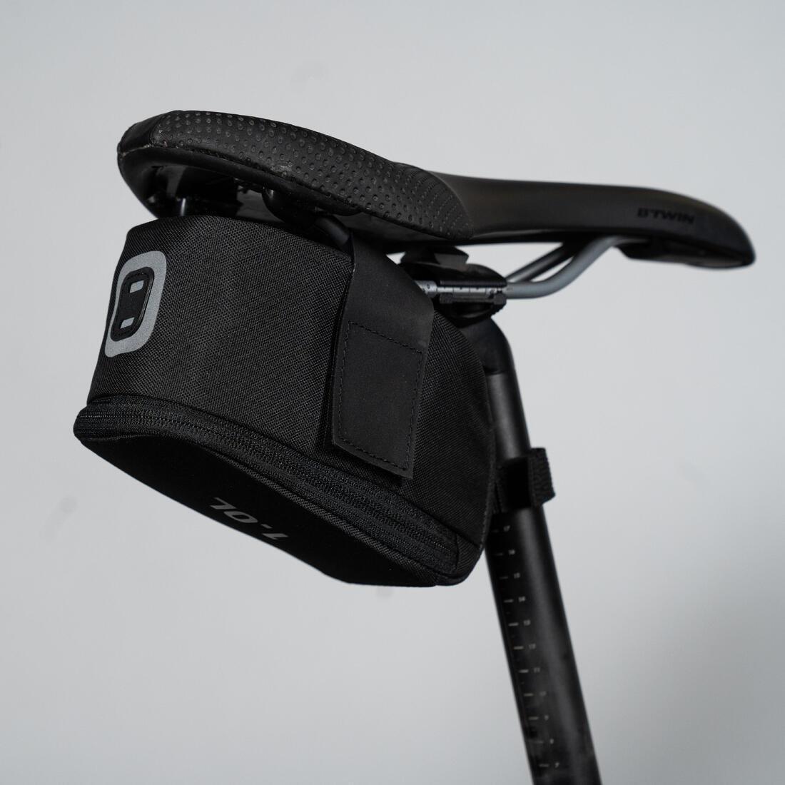 BLACK 1L Saddle Bag Easy L - Black, No Color, large image number 1