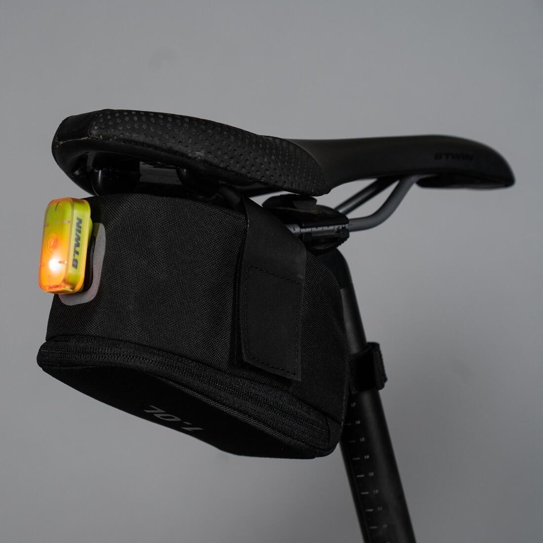 BLACK 1L Saddle Bag Easy L - Black, No Color, large image number 4
