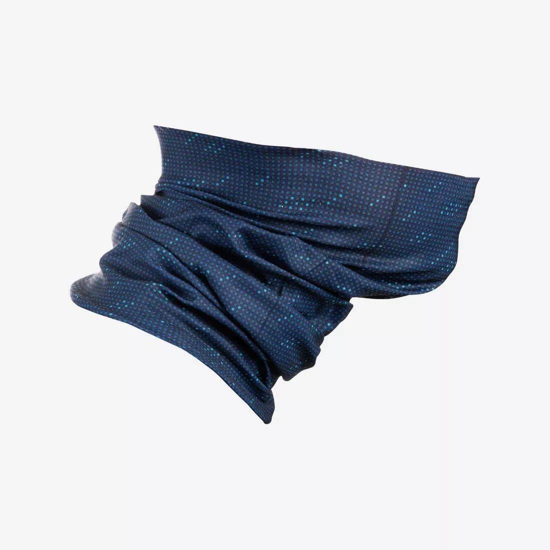 300 Cycling Neck Warmer, Navy Blue, No Color, large image number 0