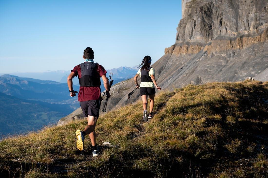 BLACK 10 L BLACK UNISEX TRAIL RUNNING BAG - SOLD WITH 1 L WATER BLADDER, , large image number 14