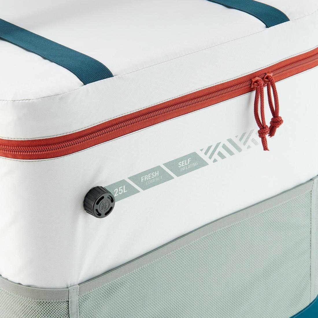 Inflatable camping or Hiking cooler, Compact Fresh, Verdigris, No Color, large image number 5