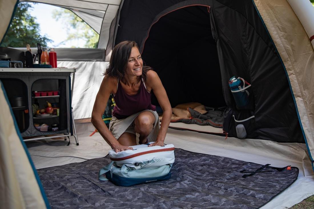 Inflatable camping or Hiking cooler, Compact Fresh, Verdigris, No Color, large image number 9