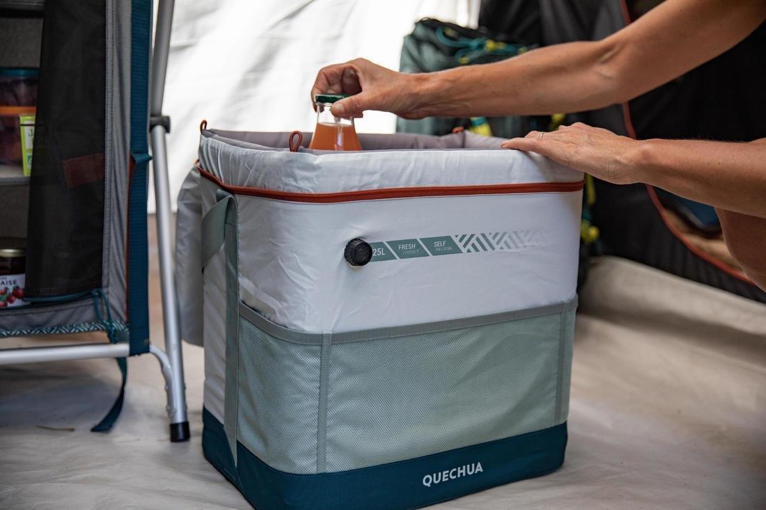 Inflatable camping or Hiking cooler, Compact Fresh, Verdigris, No Color, large image number 14