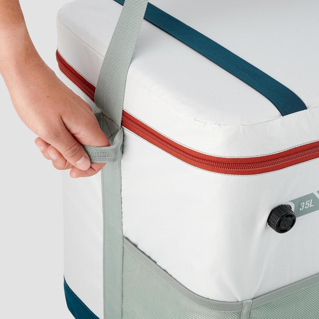Inflatable camping or Hiking cooler, Compact Fresh, Verdigris, No Color, large image number 4