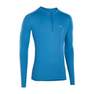 TRIBAN - Men's Anti-UV Long-Sleeved Road Cycling Summer Jersey Essential, Teal blue