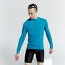 TRIBAN - Men's Anti-UV Long-Sleeved Road Cycling Summer Jersey Essential, Teal blue