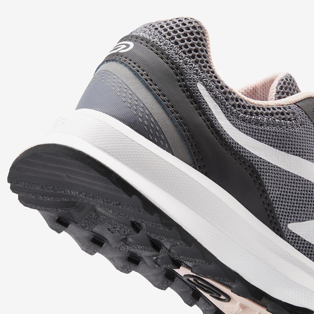 CONCRETE GREY KALENJI RUN ACTIVE GRIP WOMEN'S RUNNING SHOES, , large image number 2