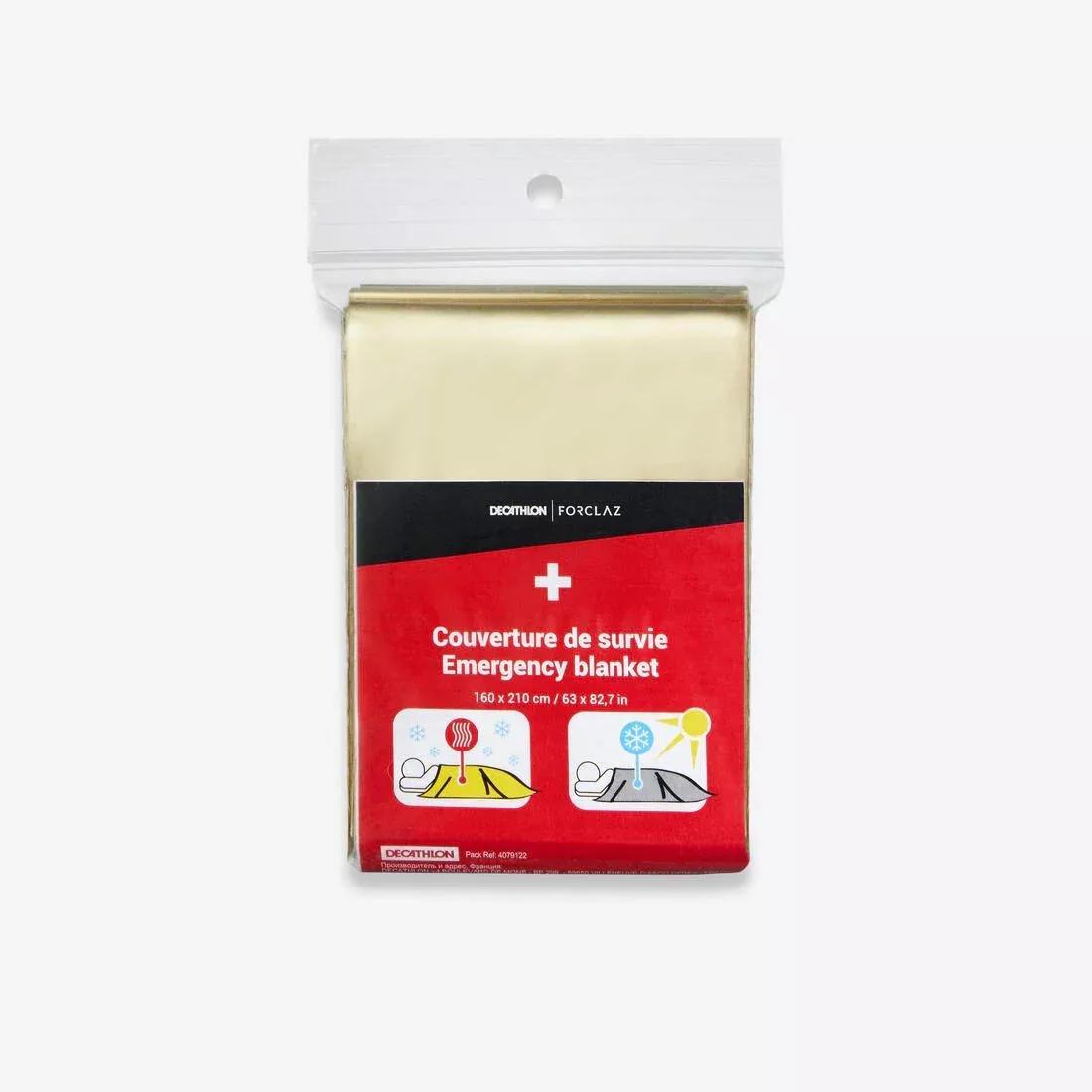 100  Reusable Survival Blanket, No Color, large image number 0