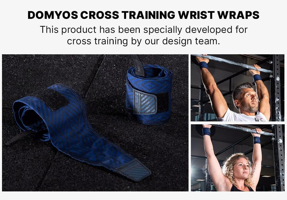 Cross Training Wrist Wraps, Navy, No Color, large image number 16