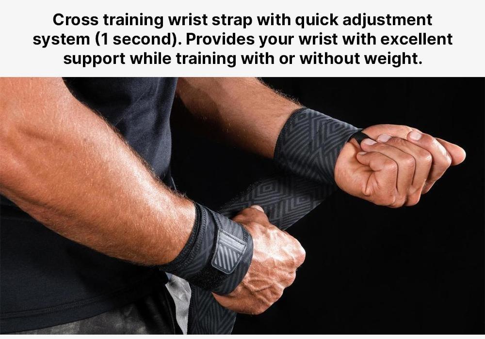 Cross Training Wrist Wraps, Navy, No Color, large image number 17