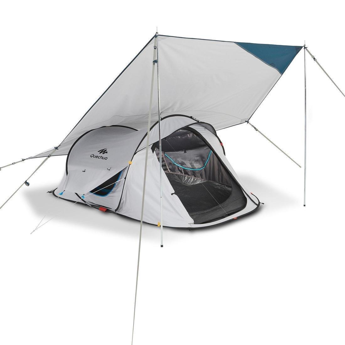 Multifunction Tarp Camping Shelter, Fresh-White, No Color, large image number 4