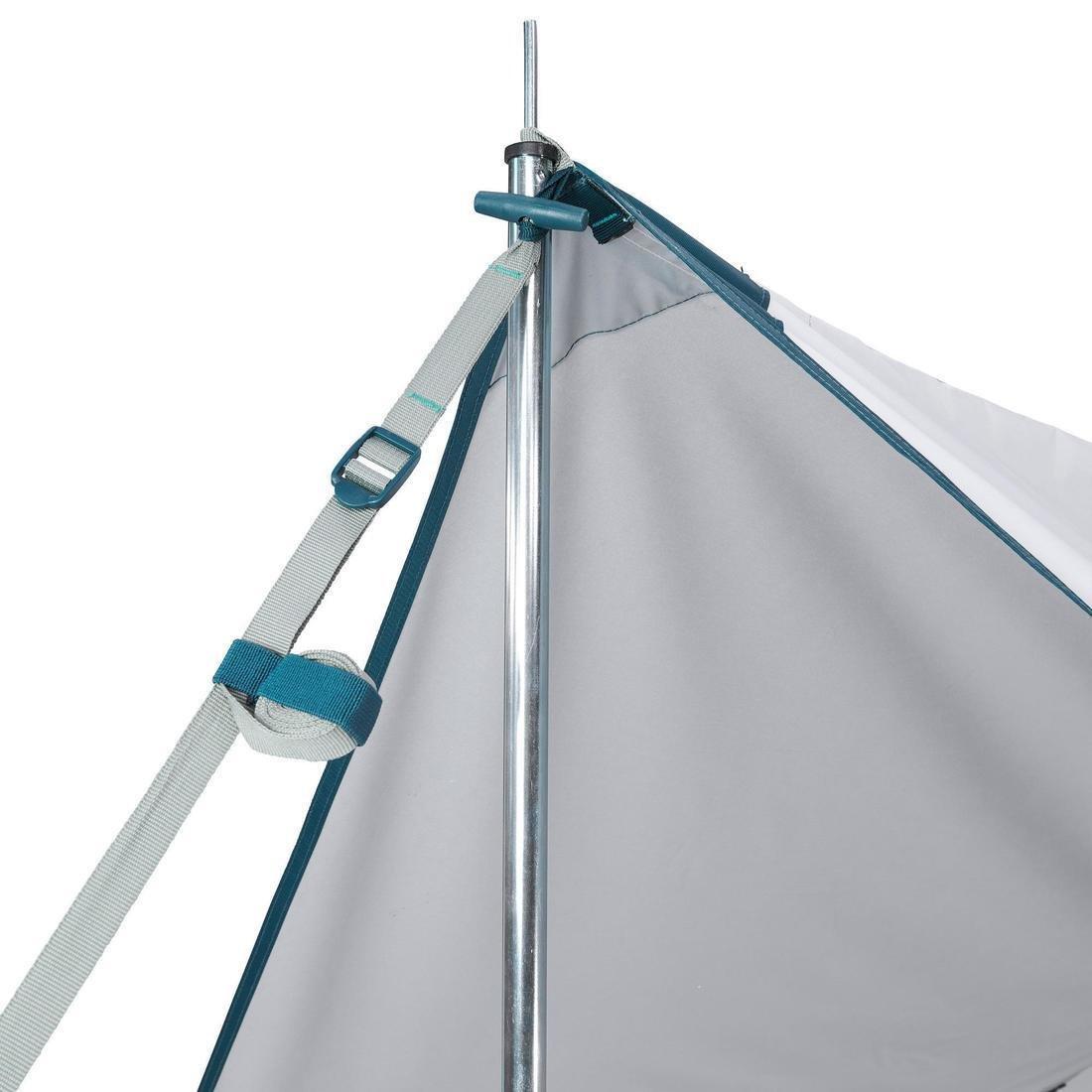 QUECHUA Multifunction Tarp Camping Shelter Fresh White Azadea UAE