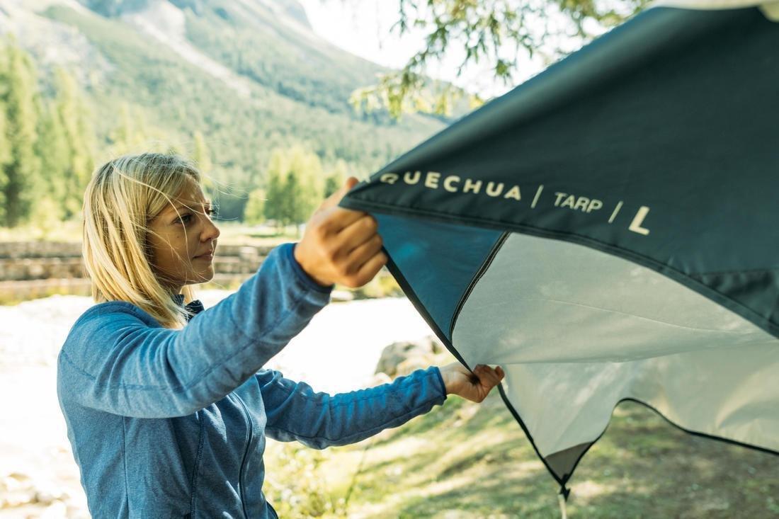 Multifunction Tarp Camping Shelter, Fresh-White, No Color, large image number 12