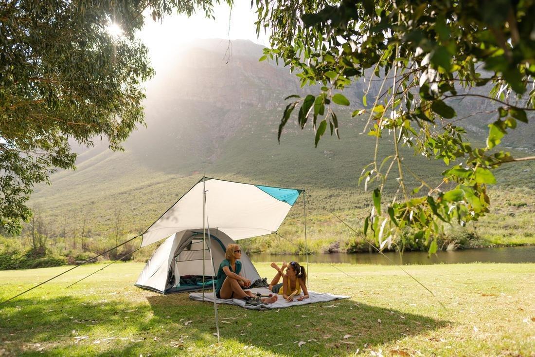 Multifunction Tarp Camping Shelter, Fresh-White, No Color, large image number 13