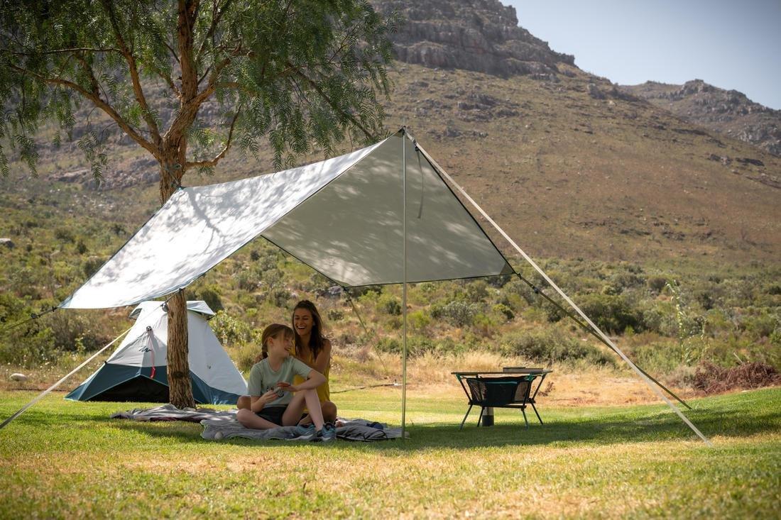 Multifunction Tarp Camping Shelter, Fresh-White, No Color, large image number 14