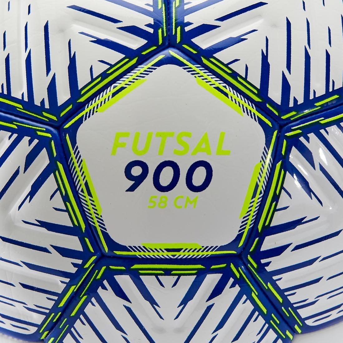 ULTRA WHITE Futsal Ball FS 900 - 58 cm, No Color, large image number 5