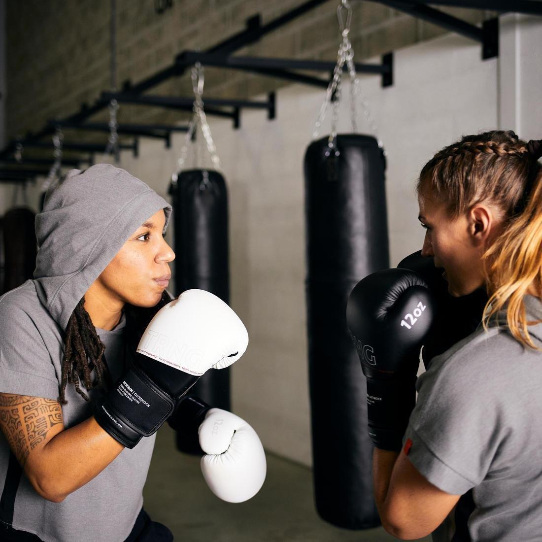 Boxing Training Gloves 120, White, No Color, large image number 2