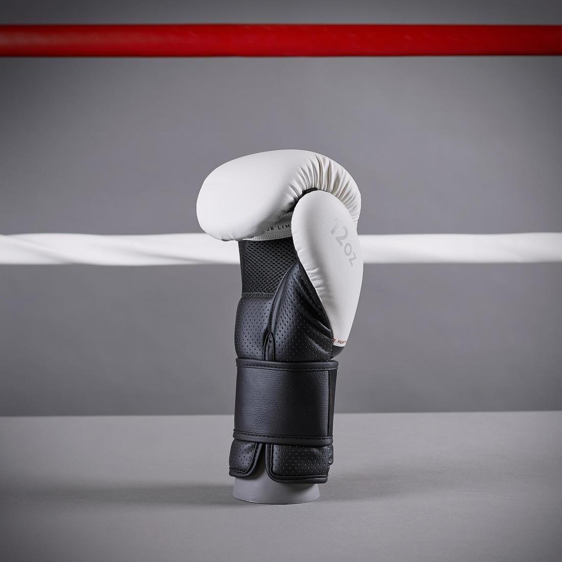 Boxing Training Gloves 120, White, No Color, large image number 5