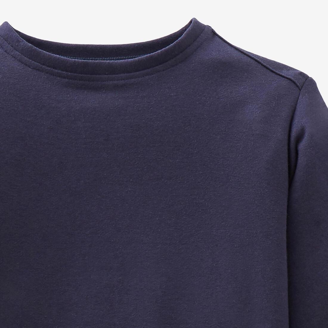 Kids Sportswear Exercise Clothing, Navy, , large image number 7