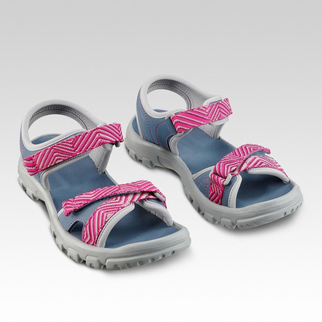 QUECHUA - Kids Walking Sandals, Blue