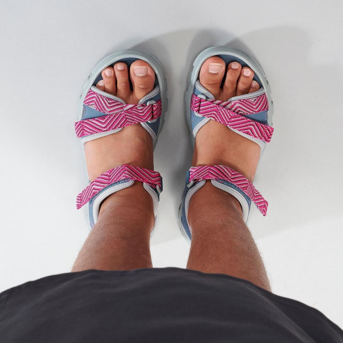 Kids Walking Sandals, Blue, , large image number 4