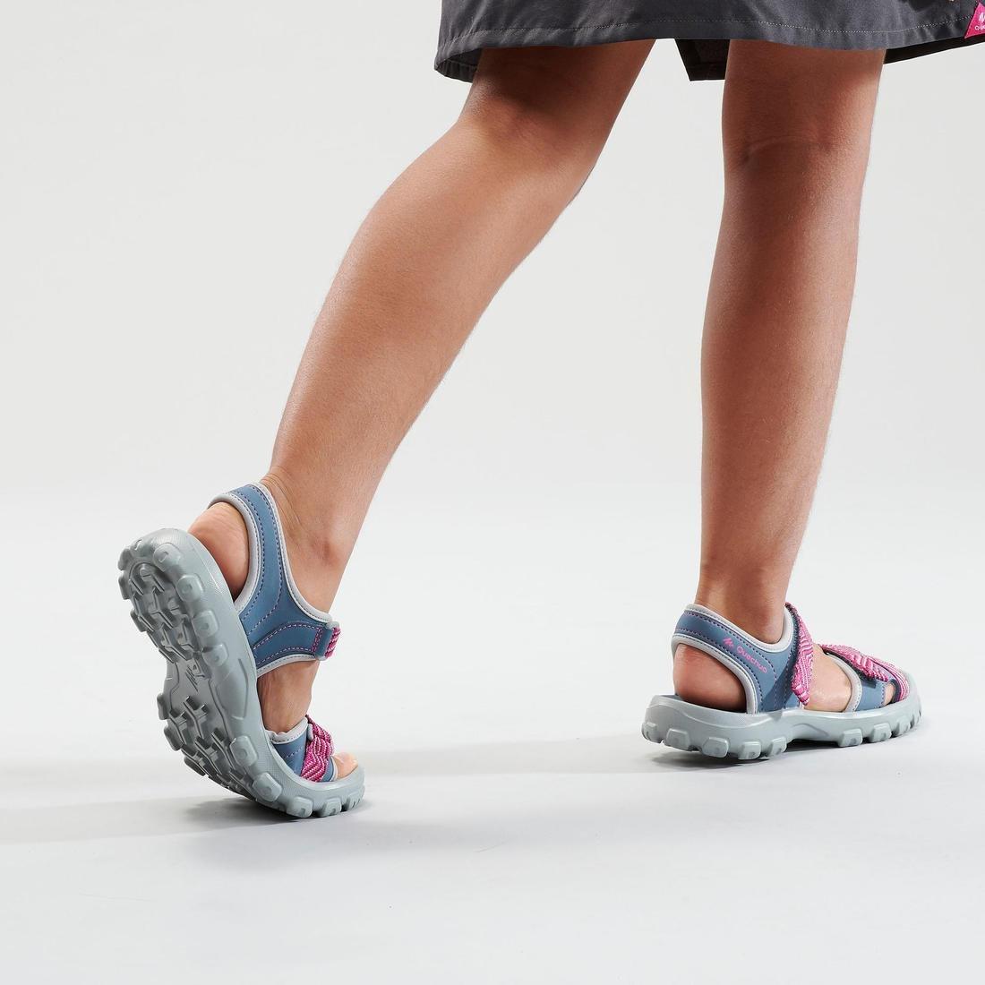 Kids Walking Sandals, Blue, , large image number 5